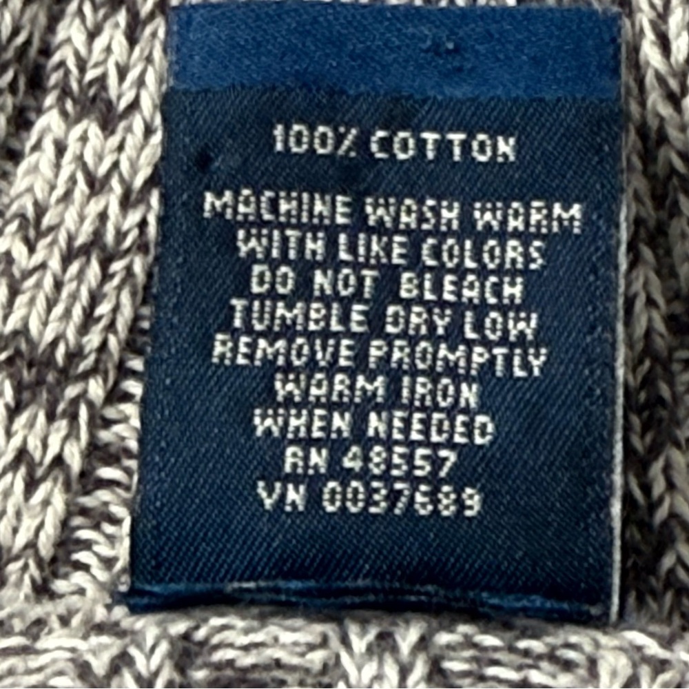 High Sierra Women's Long Sleeve Cable Knit Turtleneck Sweater, Brown/White, Sz L - Picture 4 of 5